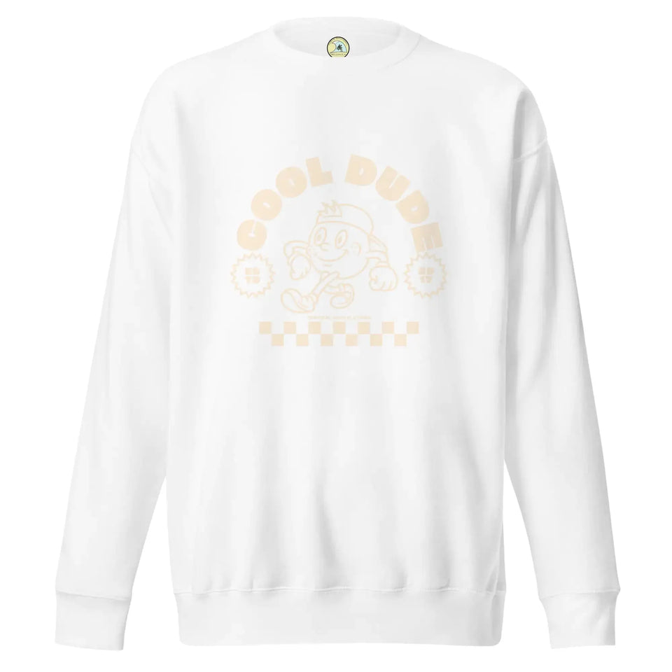 Cool Dude Surfer Premium Sweatshirt Heaventlyshop