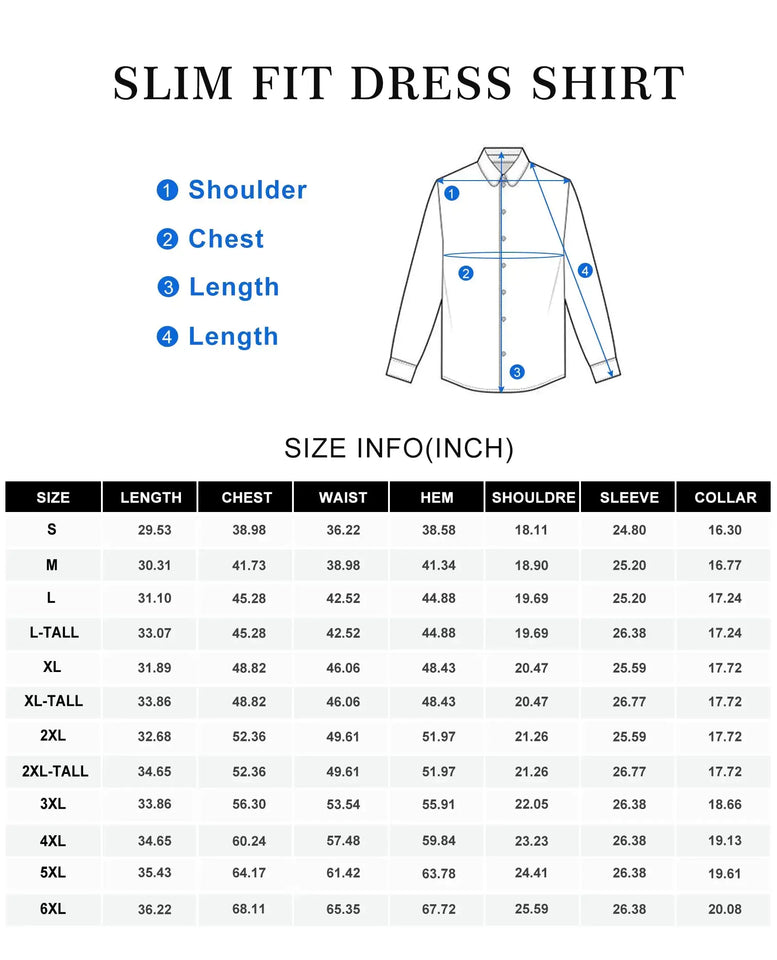 Alimens & Gentle Stain Sheild Dress Shirts for Men Slim Fit Mens Dress Shirts Long Sleeve Button Down Shirt Men Shirts Slim Fit Dress Shirts for Men Medium Light Navy Heaventlyshop