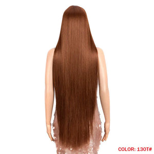 Long Straight Hair Synthetic Fiber Headgear Heaventlyshop