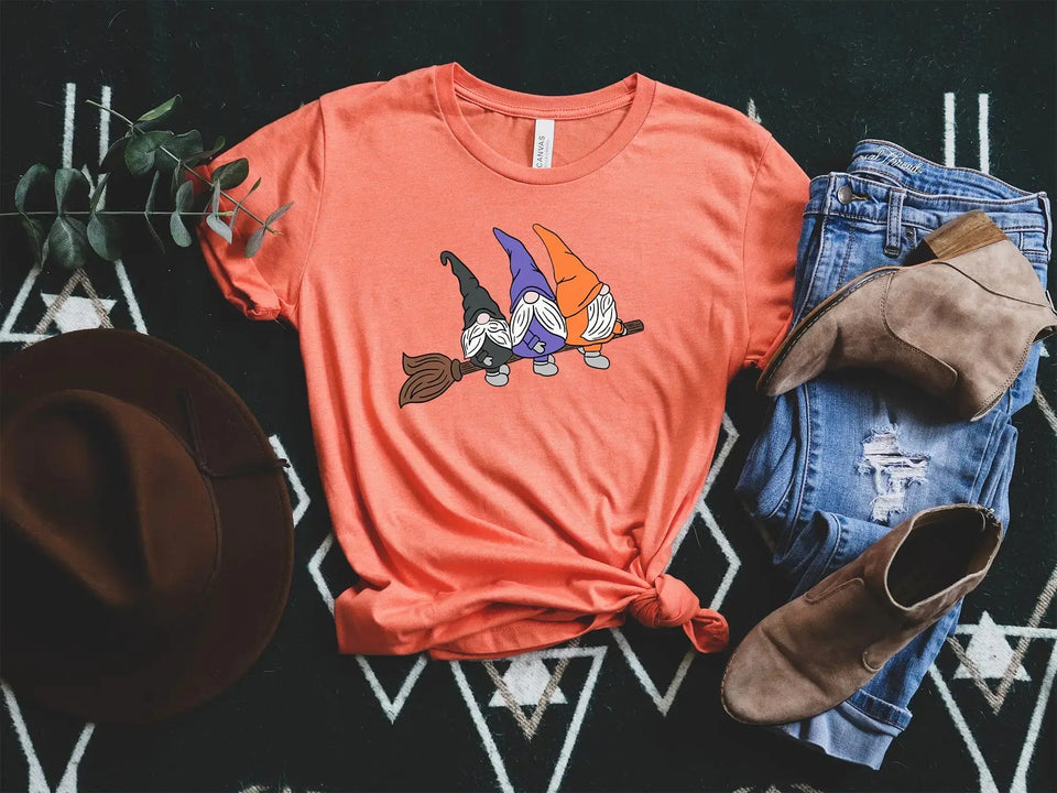 Halloween Flying Gnomes T-Shirt - Heaventlyshop