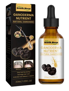 South Moon Black Ganoderma White To Black Hair Treatment Nourishing Hair Moisturizing Hair Repairing Massage Serum Heaventlyshop