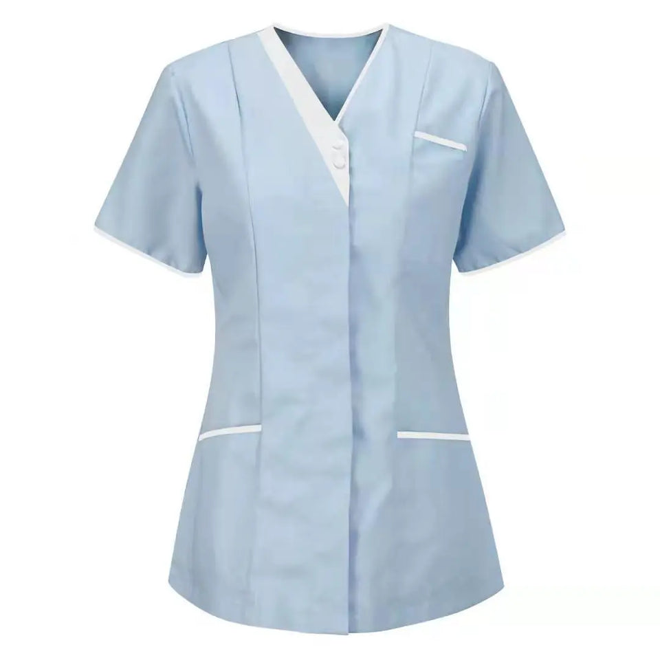 Cotton Skin-friendly And Comfortable Nursing Work Clothes For Hotel Sanitation Heaventlyshop