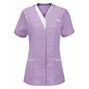 Cotton Skin-friendly And Comfortable Nursing Work Clothes For Hotel Sanitation Heaventlyshop