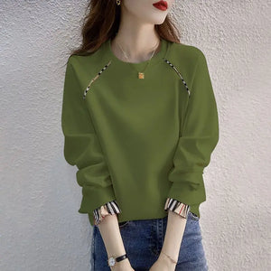 Thin Cotton Sweater Women's Korean-style Hooded Loose Heaventlyshop