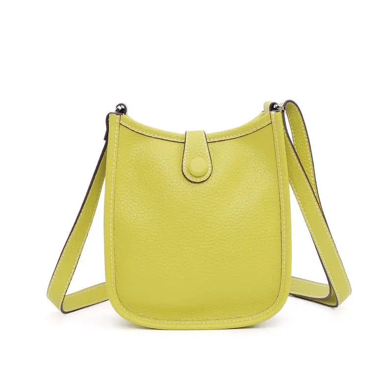 Women Litchi Stria Leather Crossbody Shoulder Togo Classic Purse Handbag Bags H Heaventlyshop