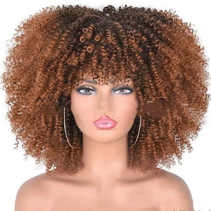 Small Curly Hair Rose Mesh Synthetic Headgear Heaventlyshop