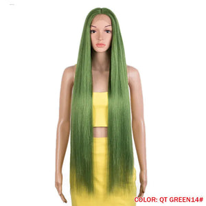 Long Straight Hair Synthetic Fiber Headgear Heaventlyshop