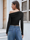 Women's Long Sleeved Fashionable Top Heaventlyshop