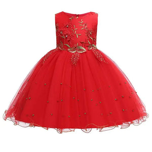 Flower Tulle Dress Heaventlyshop