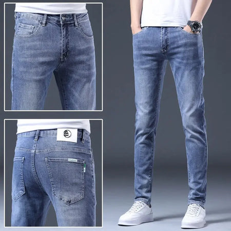 High End Blue Jeans Men Summer Heaventlyshop