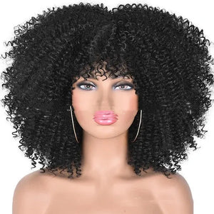 Small Curly Hair Rose Mesh Synthetic Headgear Heaventlyshop