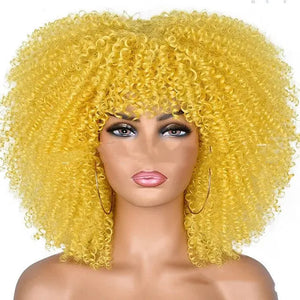 Small Curly Hair Rose Mesh Synthetic Headgear Heaventlyshop