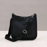 Women Litchi Stria Leather Crossbody Shoulder Togo Classic Purse Handbag Bags H Heaventlyshop