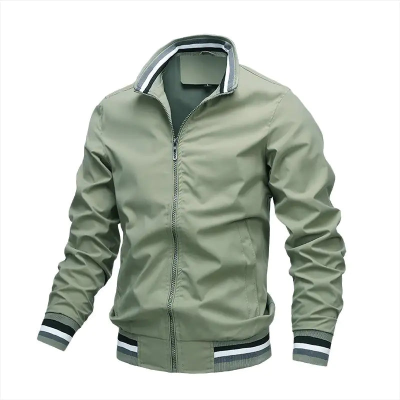 Men’s Casual Stand-up Collar Jacket Heaventlyshop