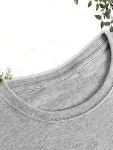 Cute Cat Nap Printed T-shirt, Men's T-shirt, Summer, Spring, Autumn Casual Short Sleeved T-shirt, Top As A Gift