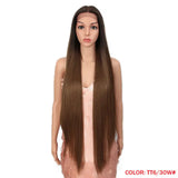 Long Straight Hair Synthetic Fiber Headgear Heaventlyshop