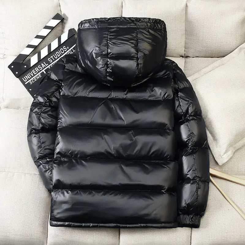 Glossy Duck Down Winter Jackets Heaventlyshop