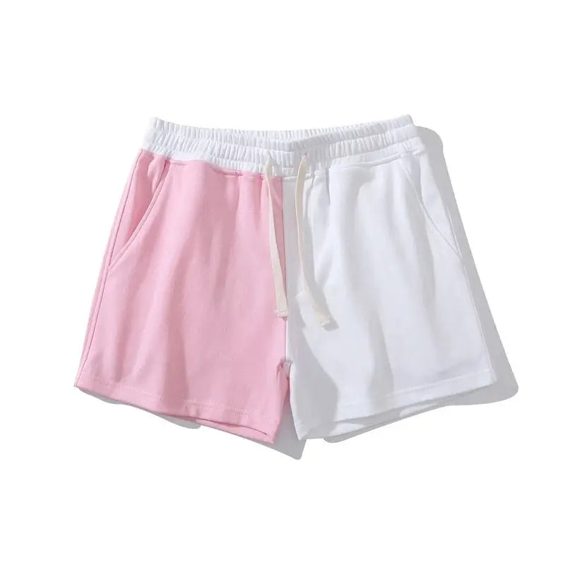 Couple Knitted Shorts Oversized Pirate Shorts Short-length Pants Heaventlyshop