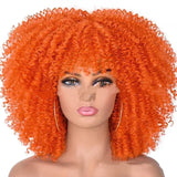 Small Curly Hair Rose Mesh Synthetic Headgear Heaventlyshop