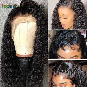 Brazilian Kinky Curly Lace Front Human Hair Wigs Heaventlyshop