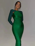 Hollow Out Bodycon Dress Heaventlyshop