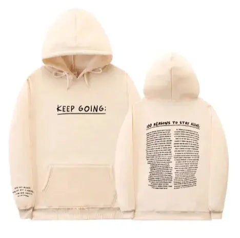 "Women’s Letter Print Hooded Sweatshirt with Drawstring, Pockets, and Long Sleeves – Stylish Sports Hoodie" Heaventlyshop