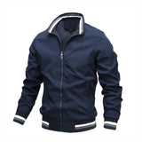 Men’s Casual Stand-up Collar Jacket Heaventlyshop