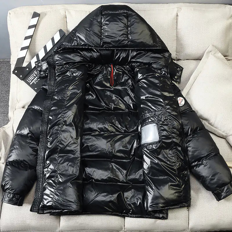 Glossy Duck Down Winter Jackets Heaventlyshop