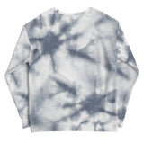 Grey Tie-Dye Vibe Tropical Sweatshirt Heaventlyshop