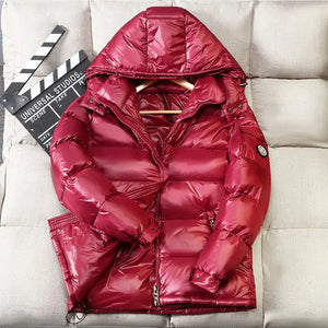 Glossy Duck Down Winter Jackets Heaventlyshop