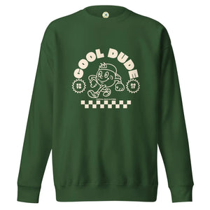 Cool Dude Surfer Premium Sweatshirt Heaventlyshop