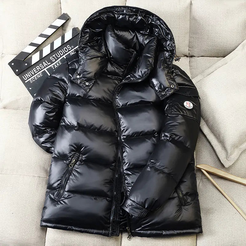 Glossy Duck Down Winter Jackets Heaventlyshop