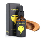 Men Beard Growth  Oil Kit Soften Hair Growth Heaventlyshop