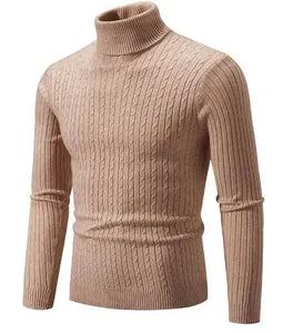 Men's Turtleneck Knitted Sweater Heaventlyshop