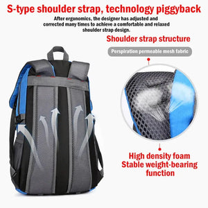 40L Men Women Travel Backpack Rucksack Camping Laptop Hiking School Book Bag USA Heaventlyshop